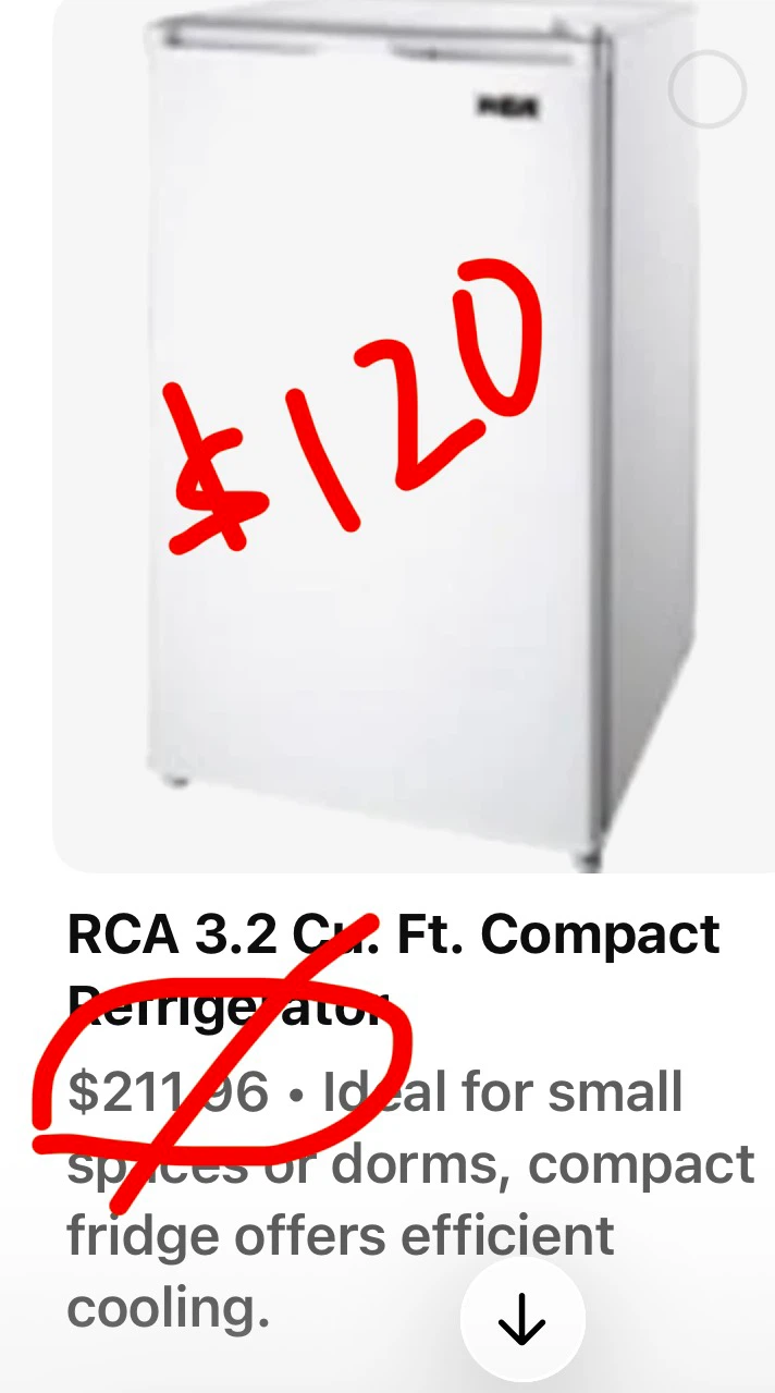 RCA Mini Fridge almost new - photo 5