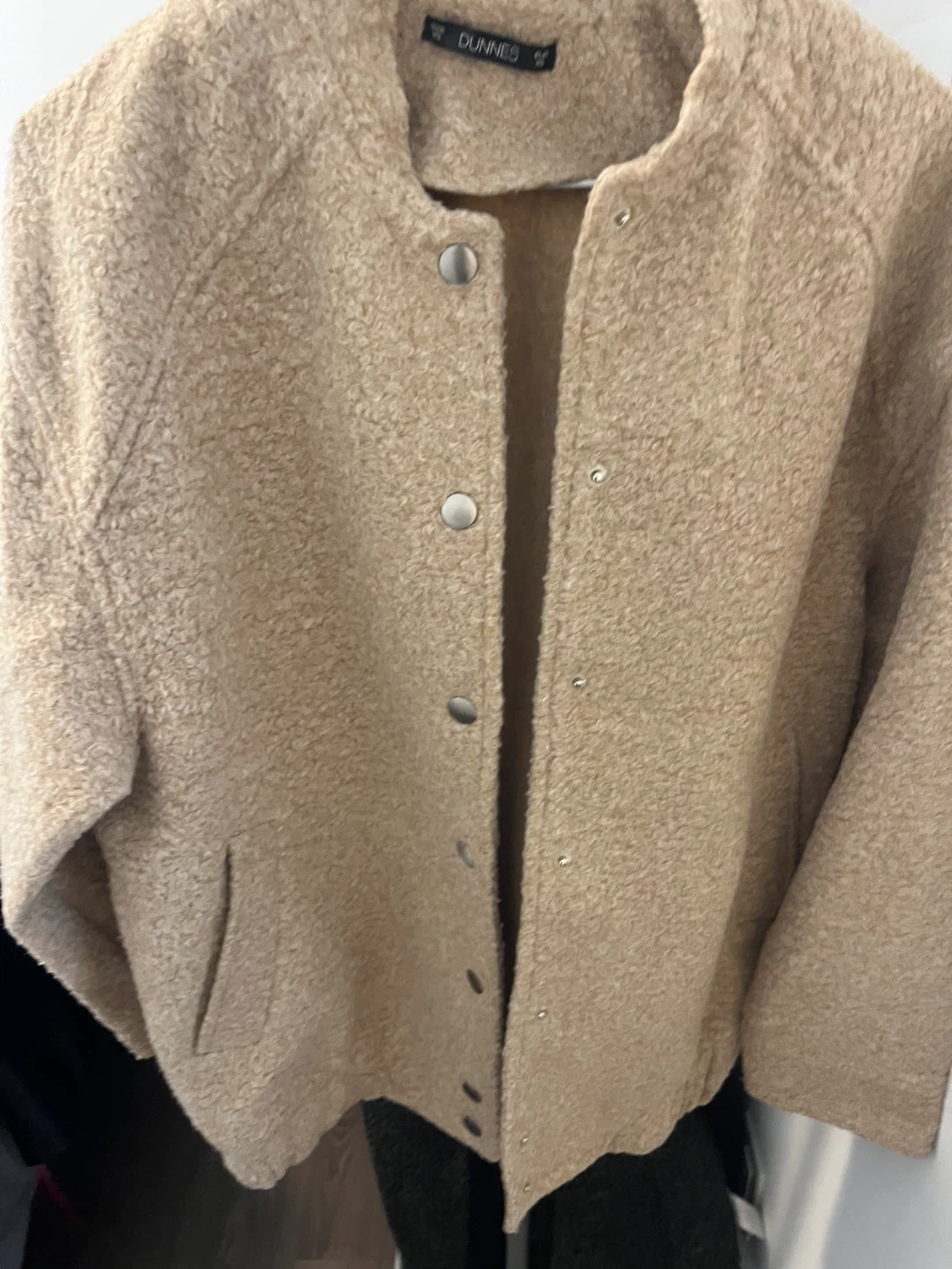 Dunnes Stores Beige Sherpa Jacket