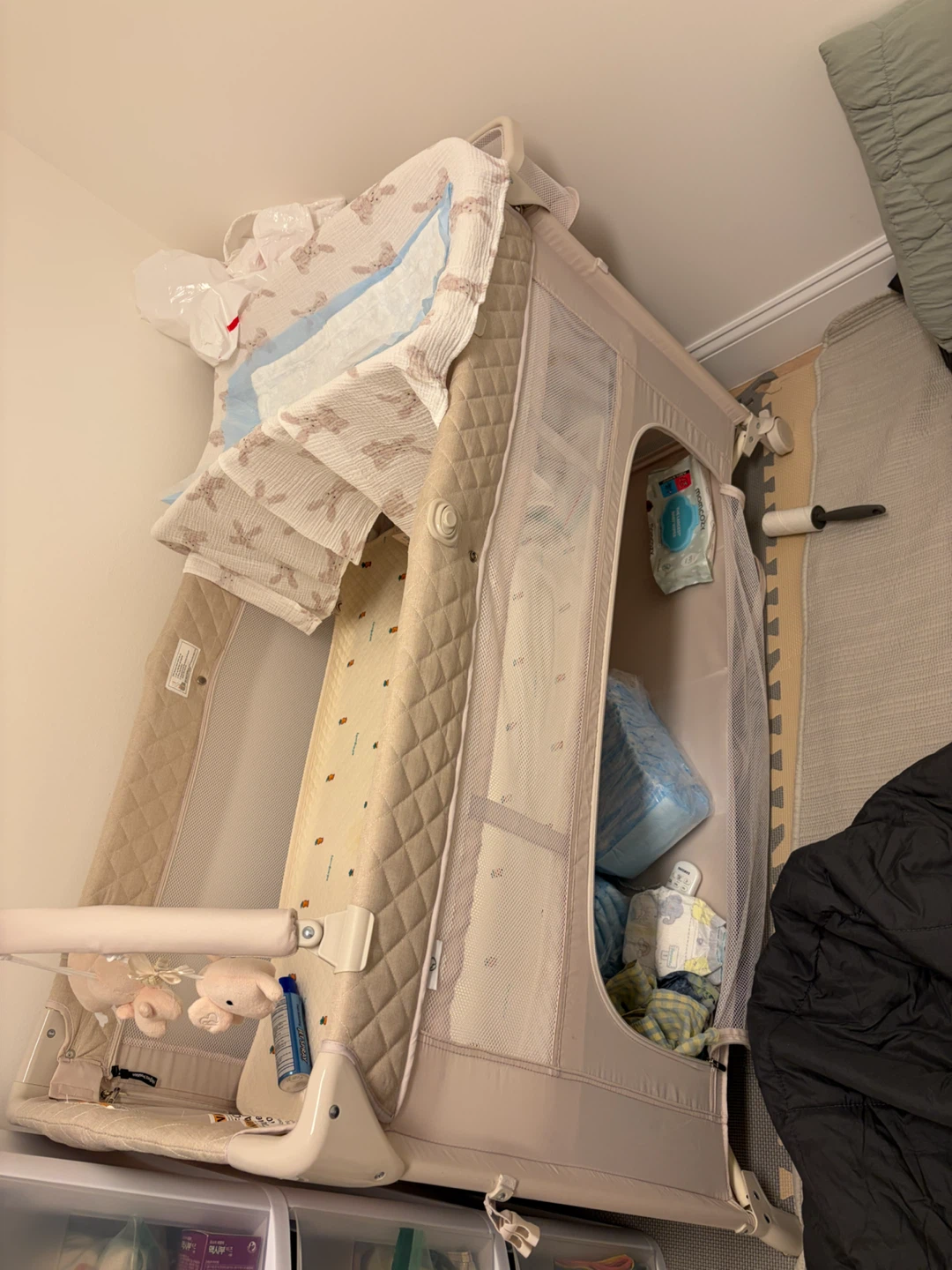 Bassinet Baby Playard and Changing Table