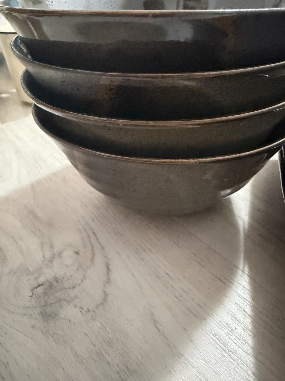8 piece Bowl and square plate set - photo 4