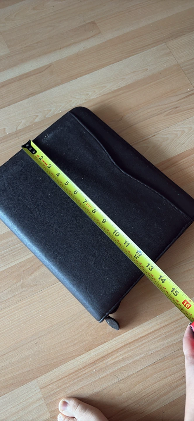 Day-Timer black leather zipper planner - photo 2