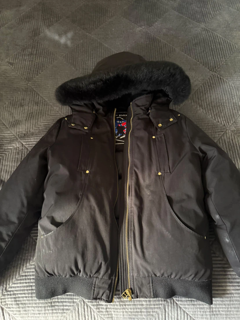 Moose Knuckles Unisex Gold Bomber - photo 5
