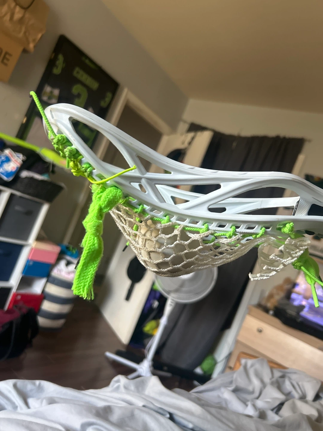 ECD Delta Lacrosse Head/ Fully strung