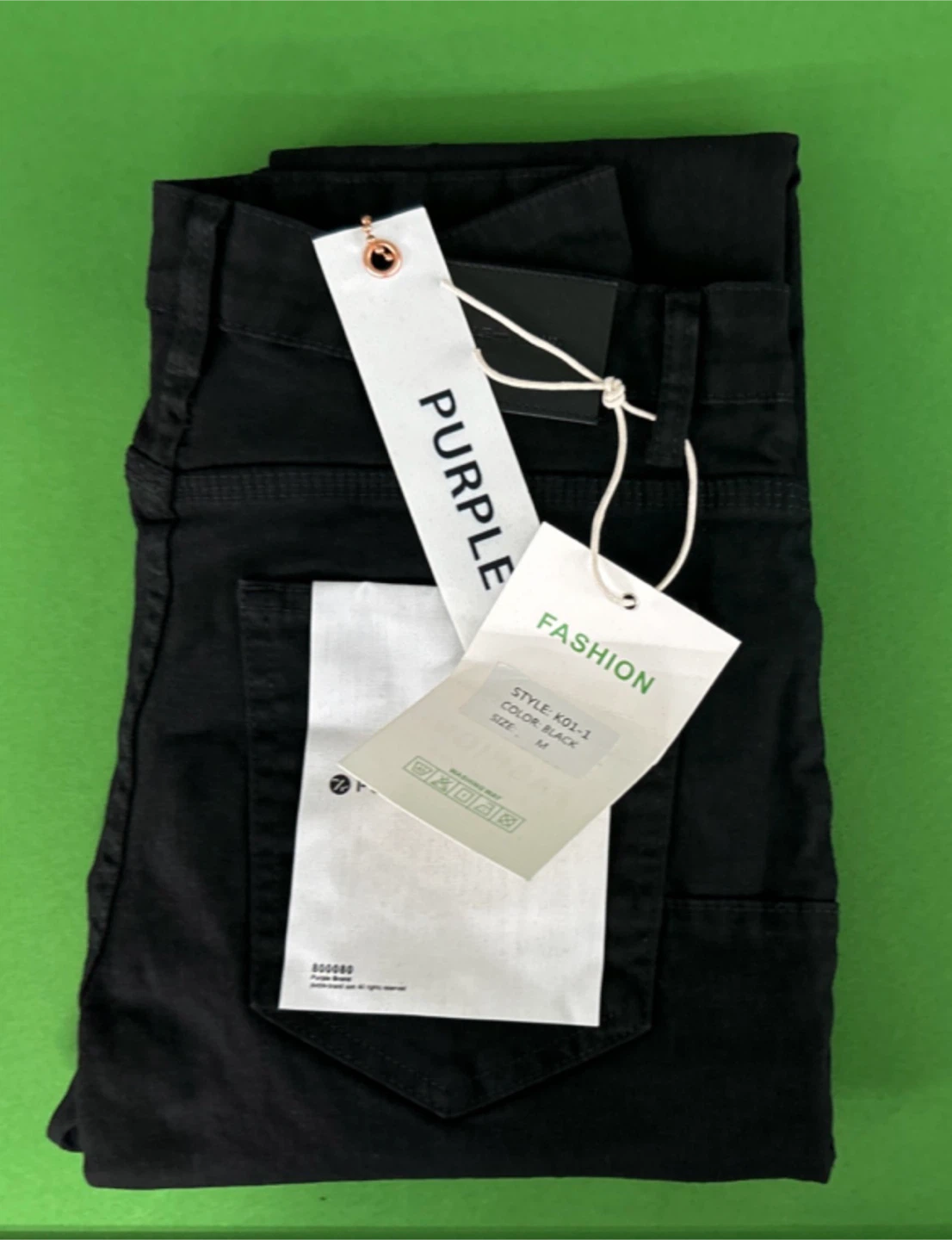 Purple Brand Black Jeans