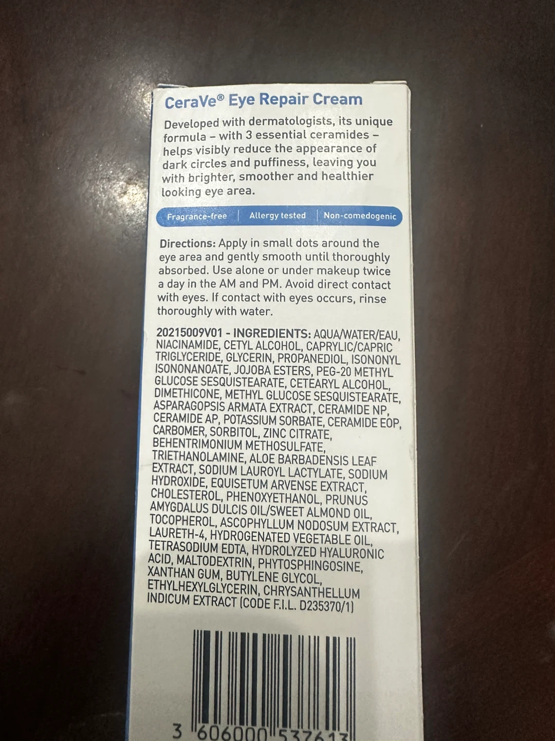 CeraVe Eye Repair Cream 0.5 oz - photo 4
