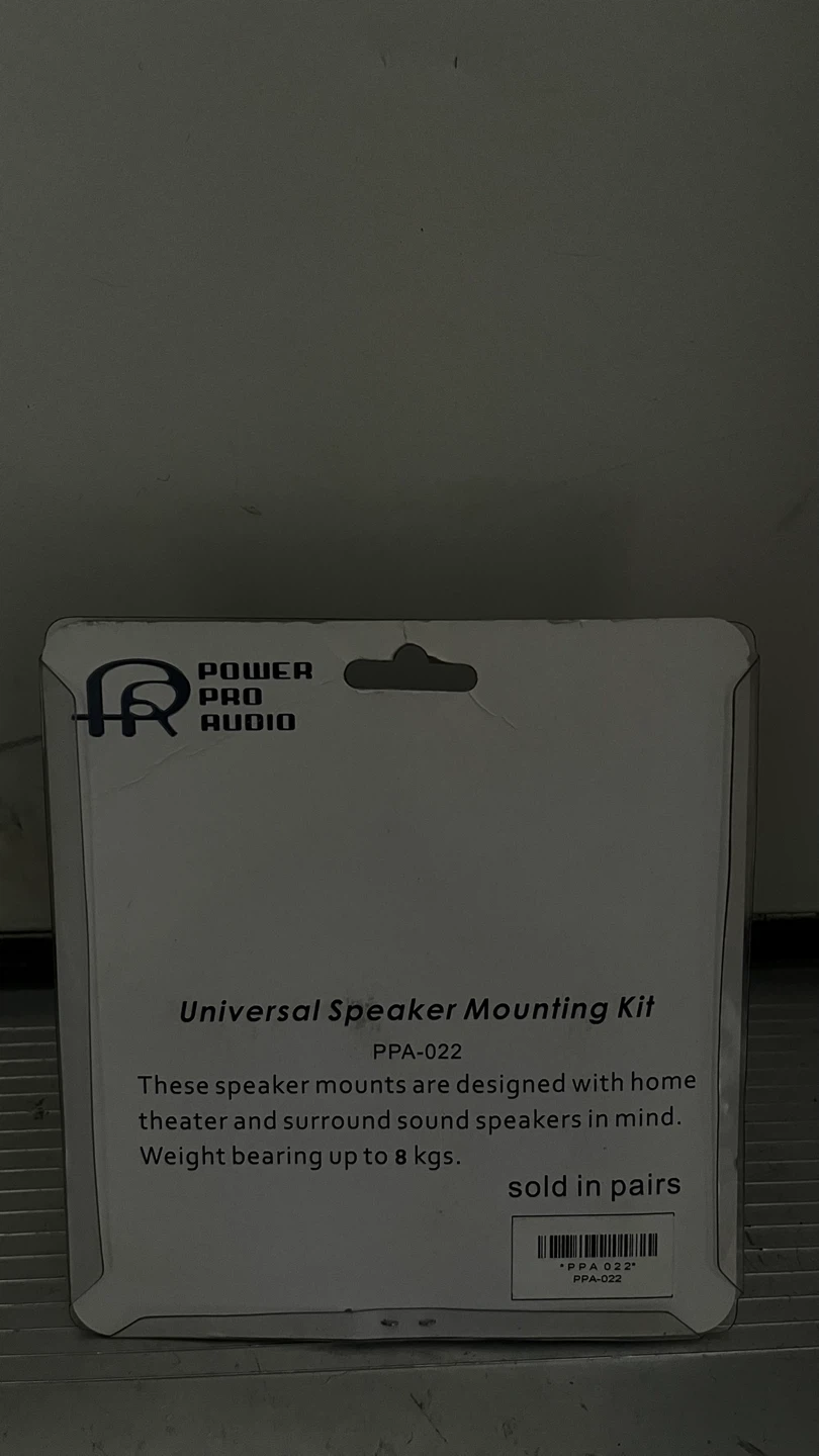 Power Pro Audio Universal Speaker Mounting Kit PPA-022 - photo 3
