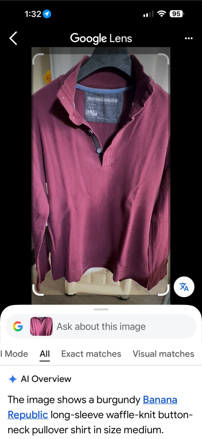 Banana Republic Pullover Shirt - M - photo 5
