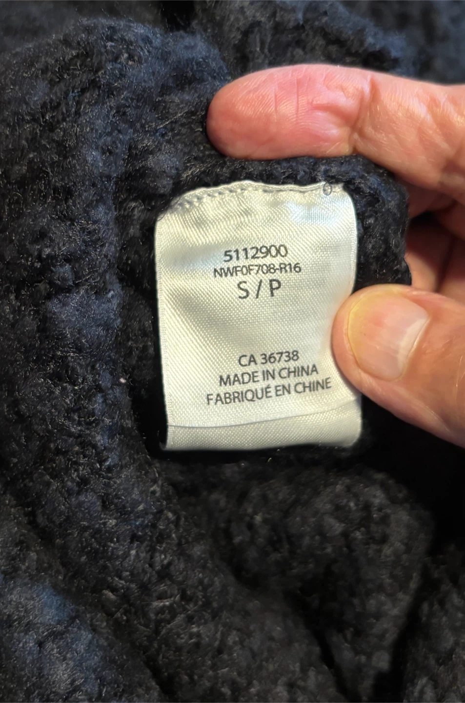 Beautiful Black Textured Turtleneck Sweater (size S) - photo 4