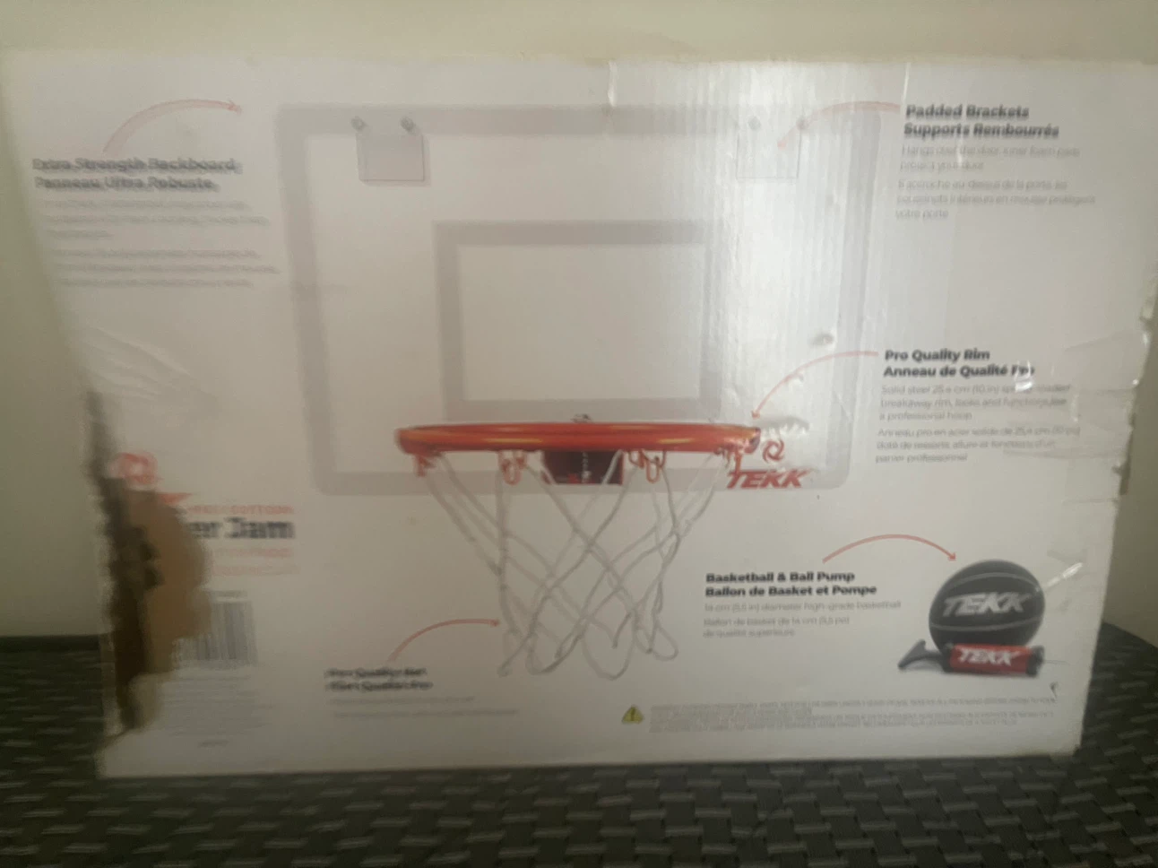 Tekk Pro Edition Monster Jam Mini Hoop