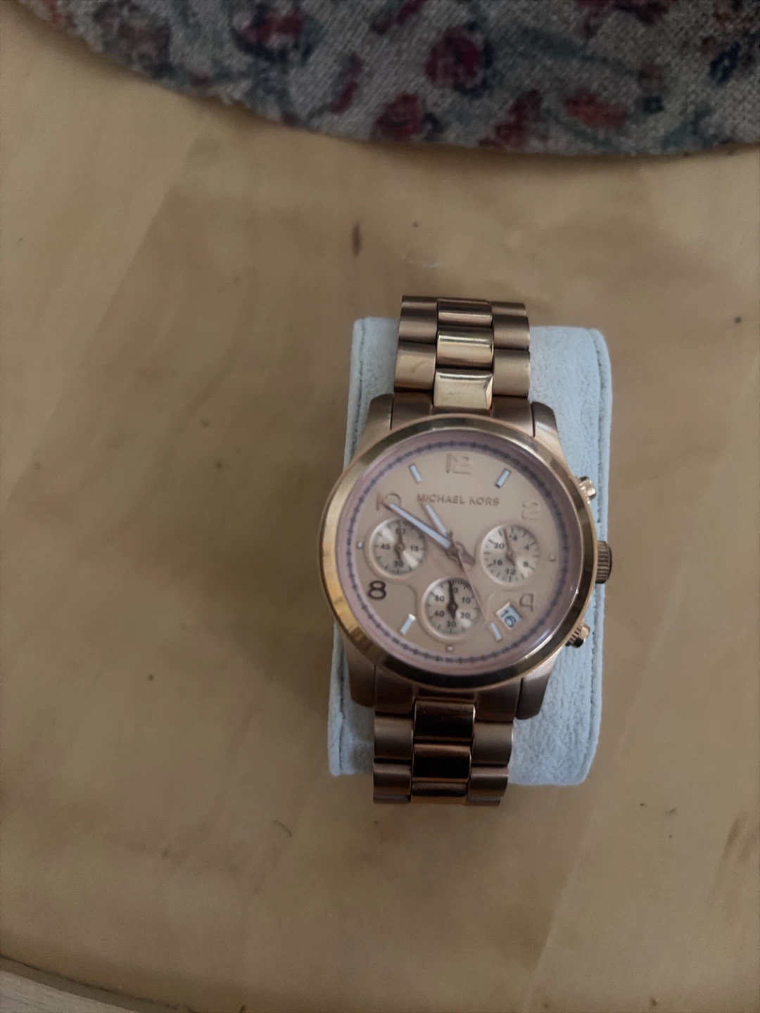 Michael Kors Rose Gold Chronograph Watch - photo 5