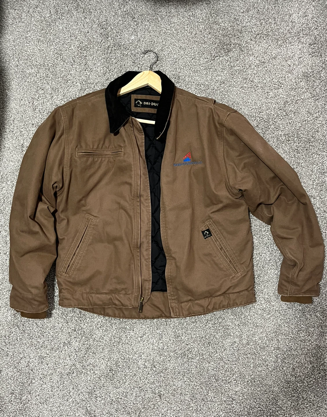 Dri-Duck Brown Cotton Canvas Work Jacket