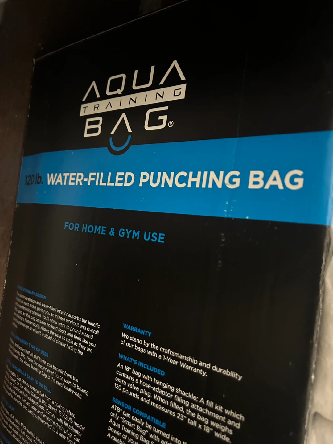 Aqua Training Bag 120 lb. Water-Filled Punching Bag