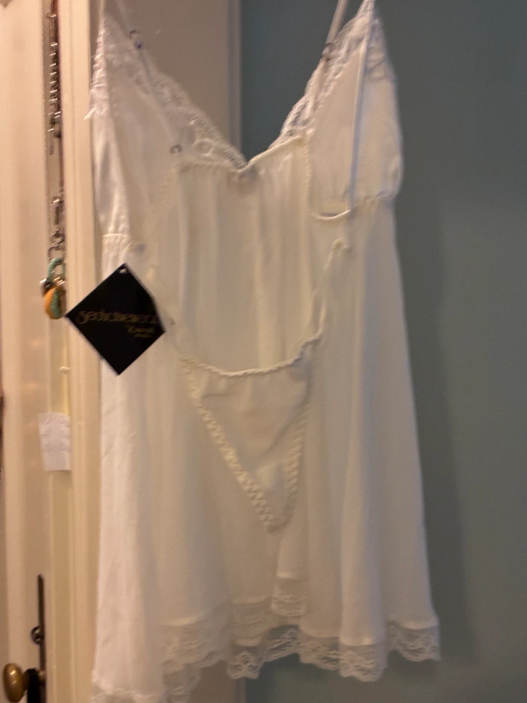 Seductive Collection White Nightgown Small - photo 2