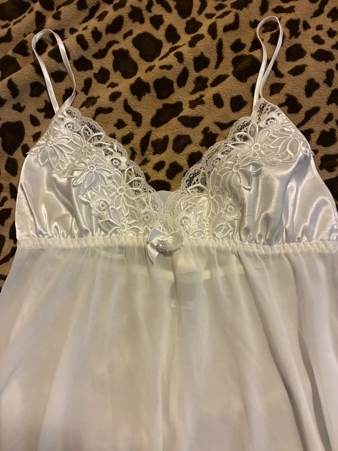 Seductive Collection White Nightgown Small - photo 3
