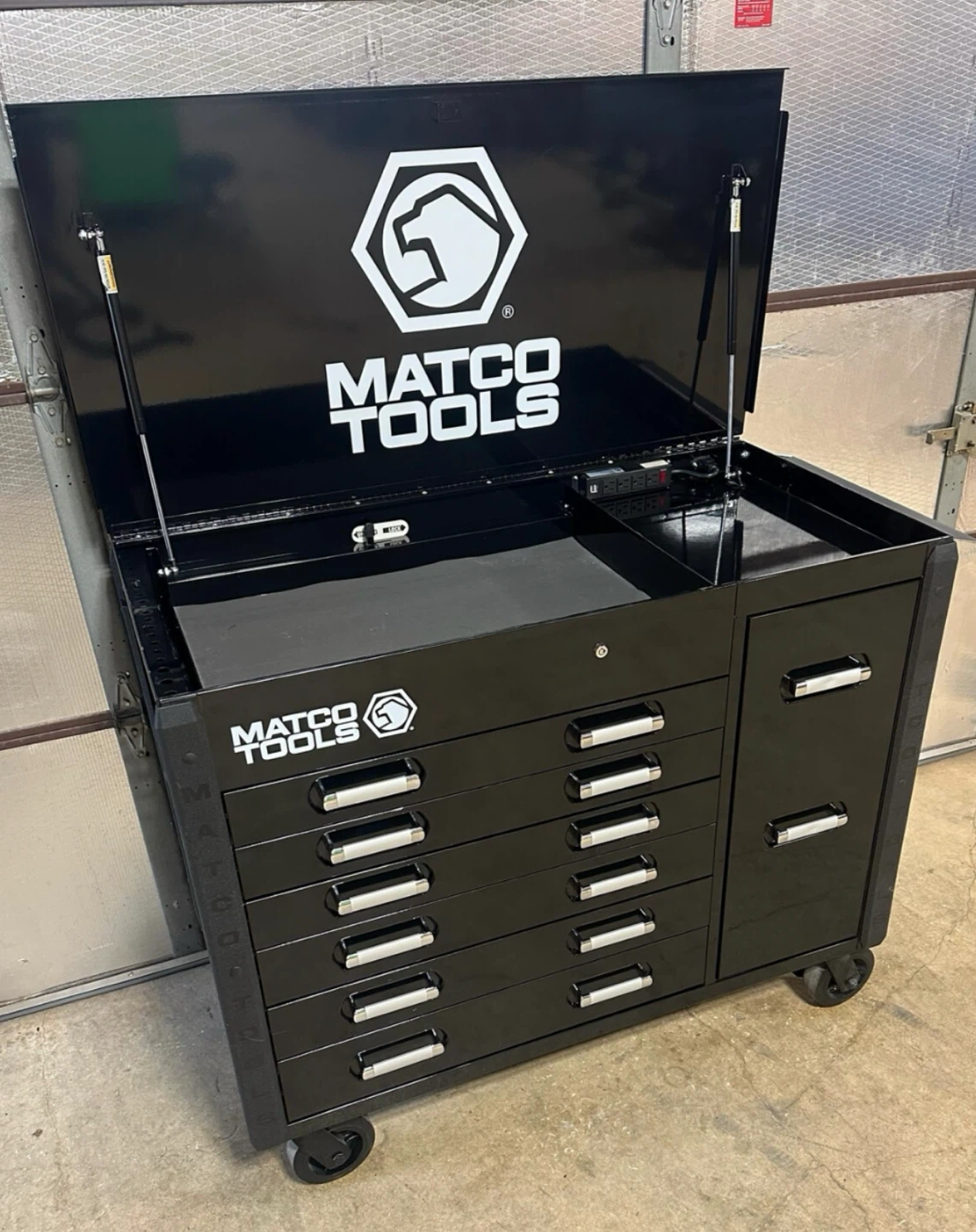 Matco tool cart 49” by 25”