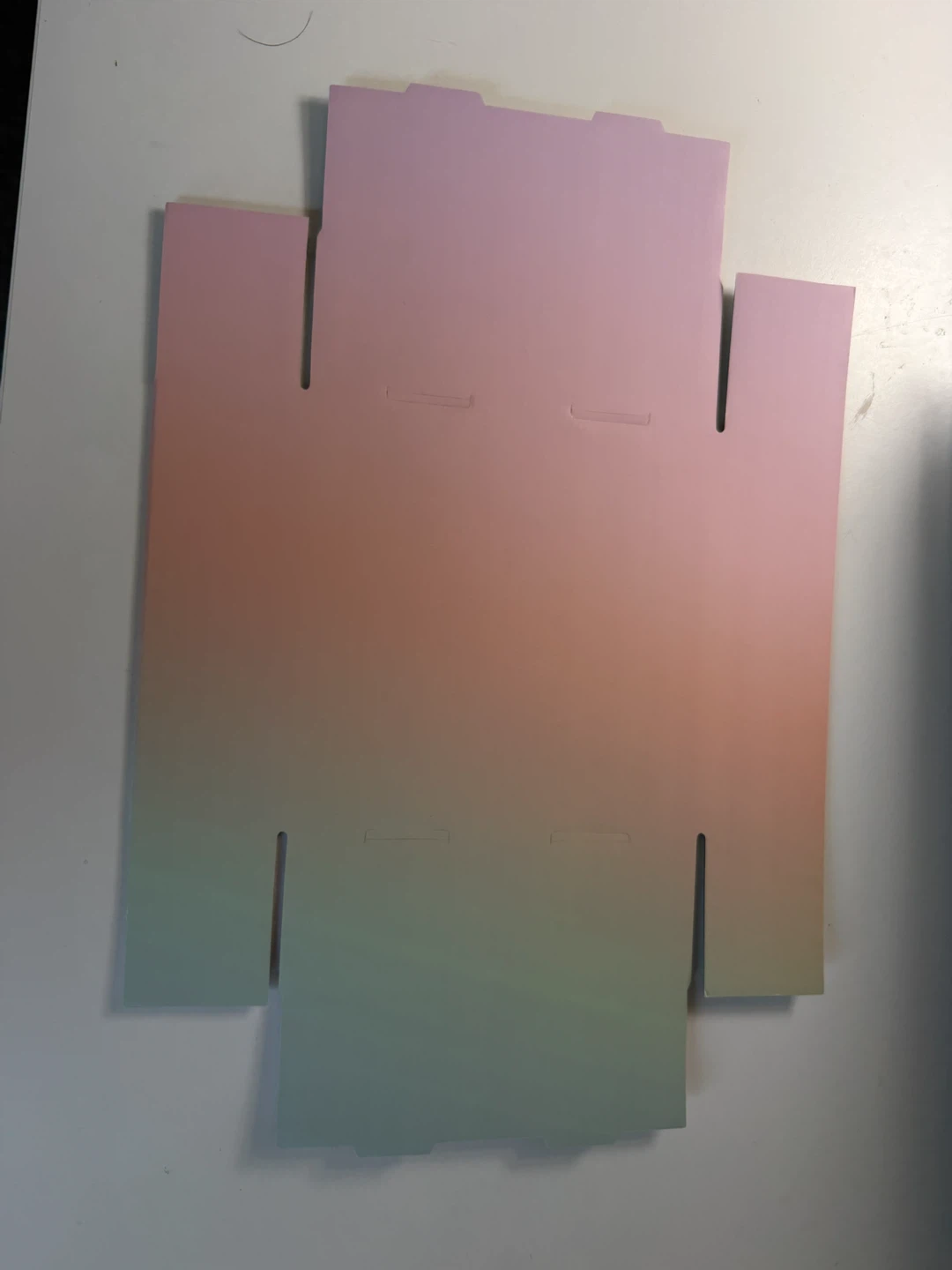 Unassembled Small Ombre Shipping Boxes - photo 2