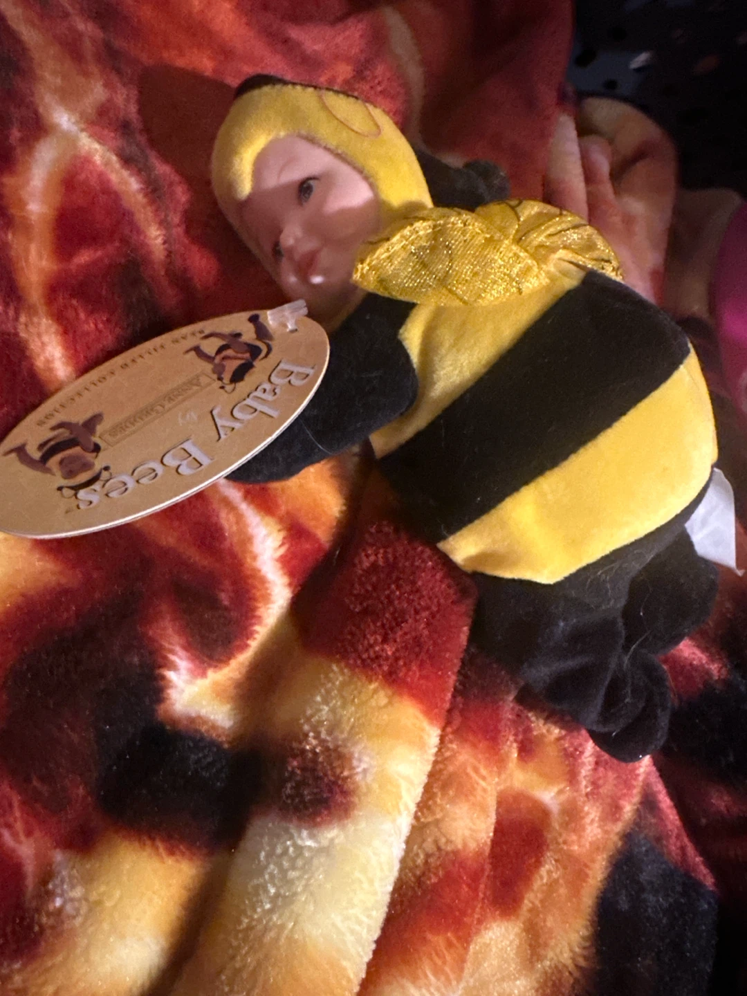 Anne Geddes Baby Bee Plush Doll