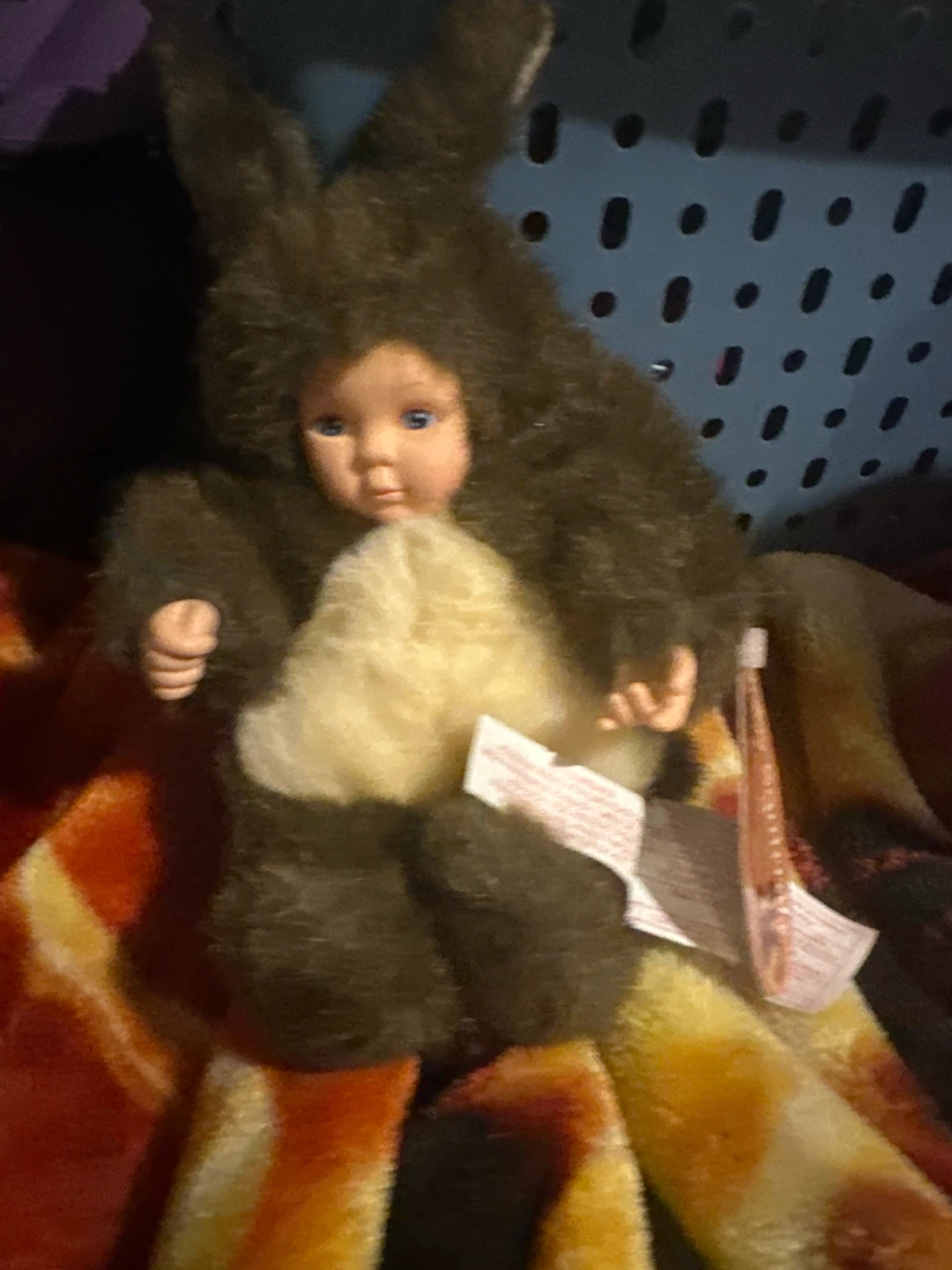 Baby Squirrel Porcelain Face Doll