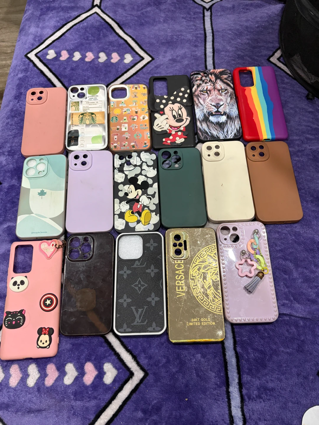 Assorted phone Cases
