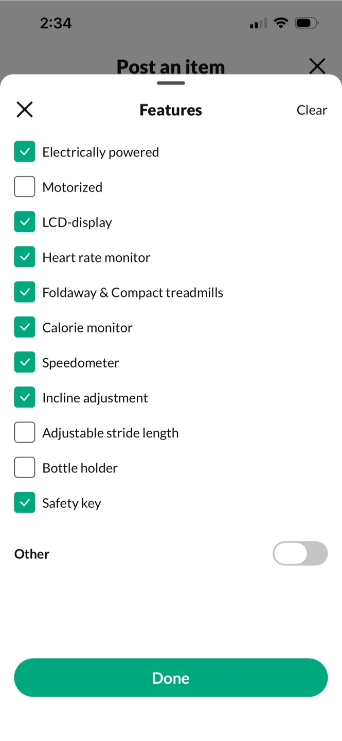 ProForm Treadmill - photo 5