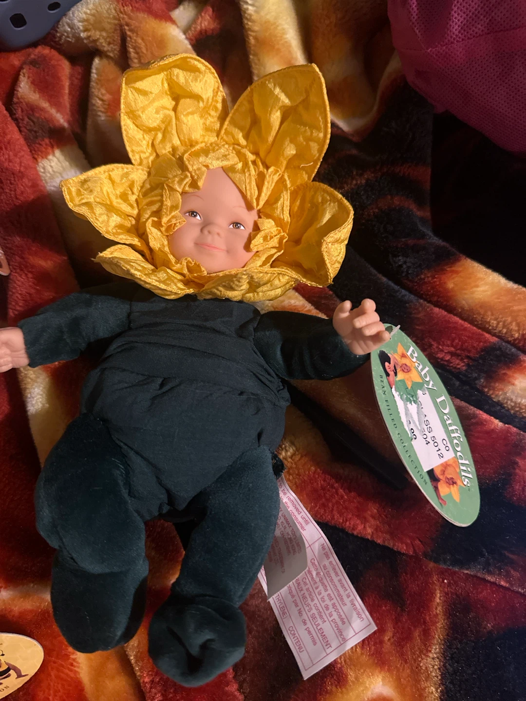Baby Daffodils Bean Filled Doll