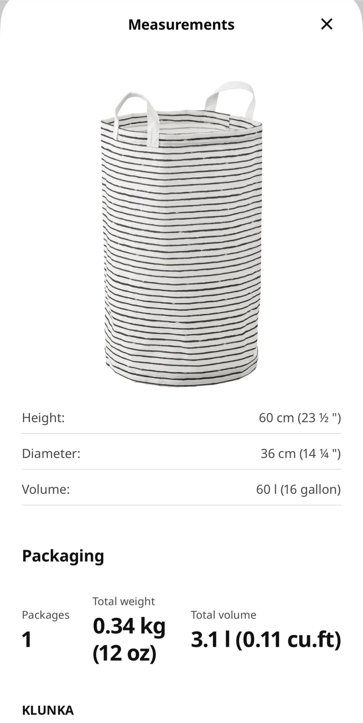 IKEA Laundry hamper - photo 2