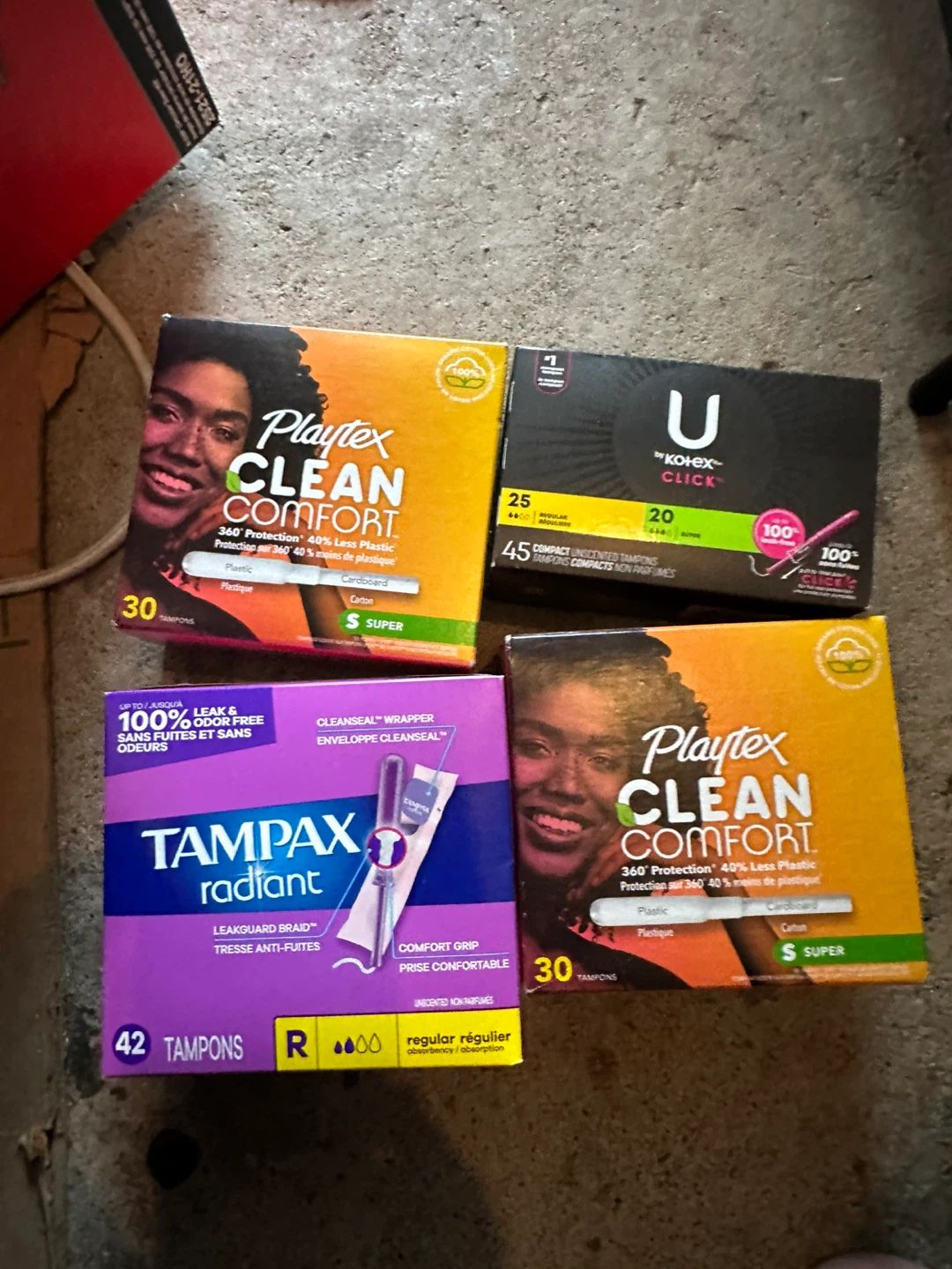 Assorted Tampon Variety Pack FREE