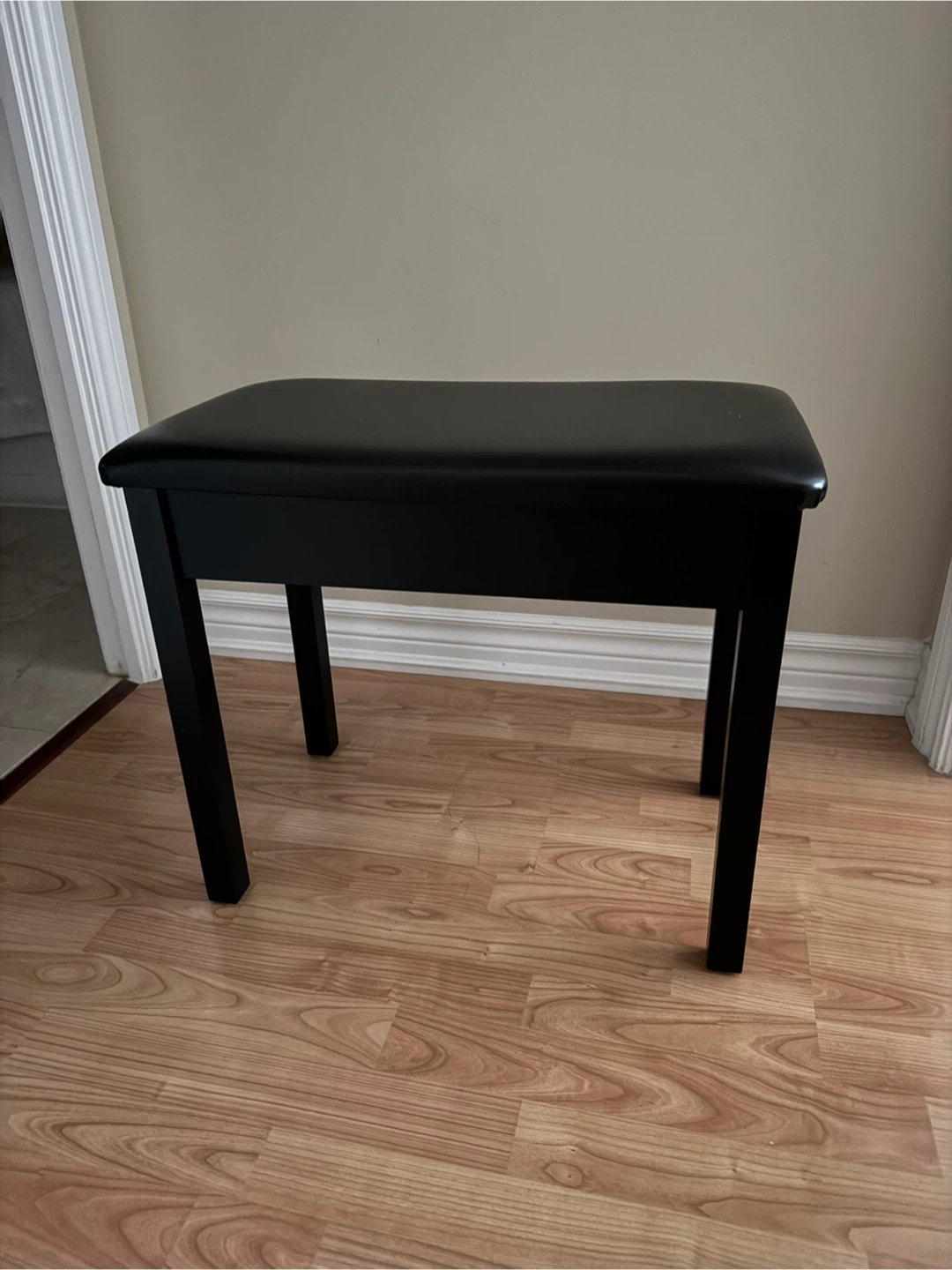 Black Piano Bench - photo 3
