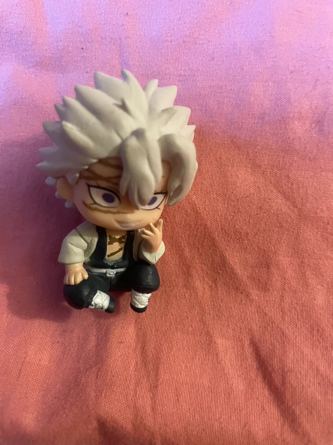 Demon Slayer Sanemi Shinazugawa Chibi Figure