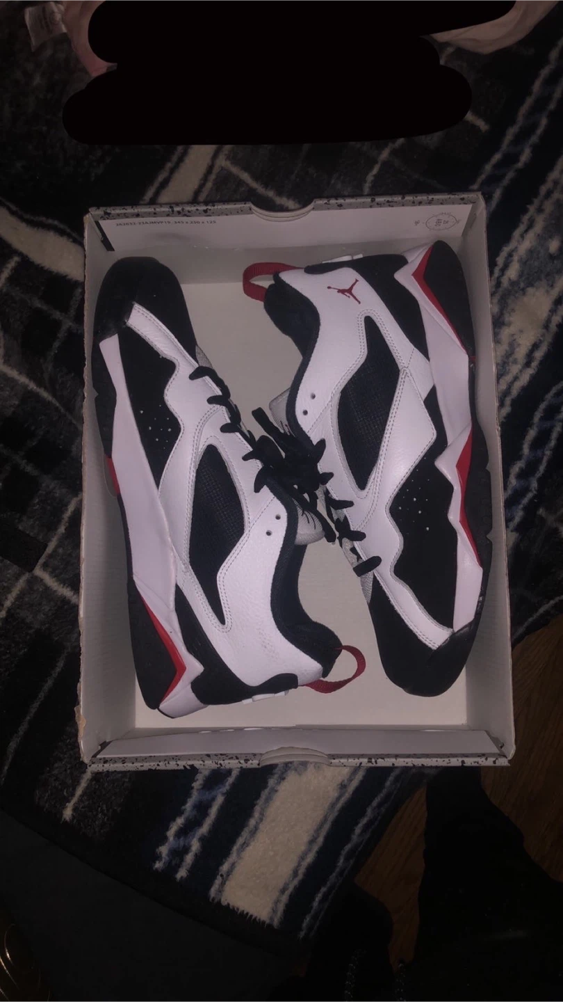 Nike Jordan MVP 92 White/Gym Red-Black Size 12 - photo 2