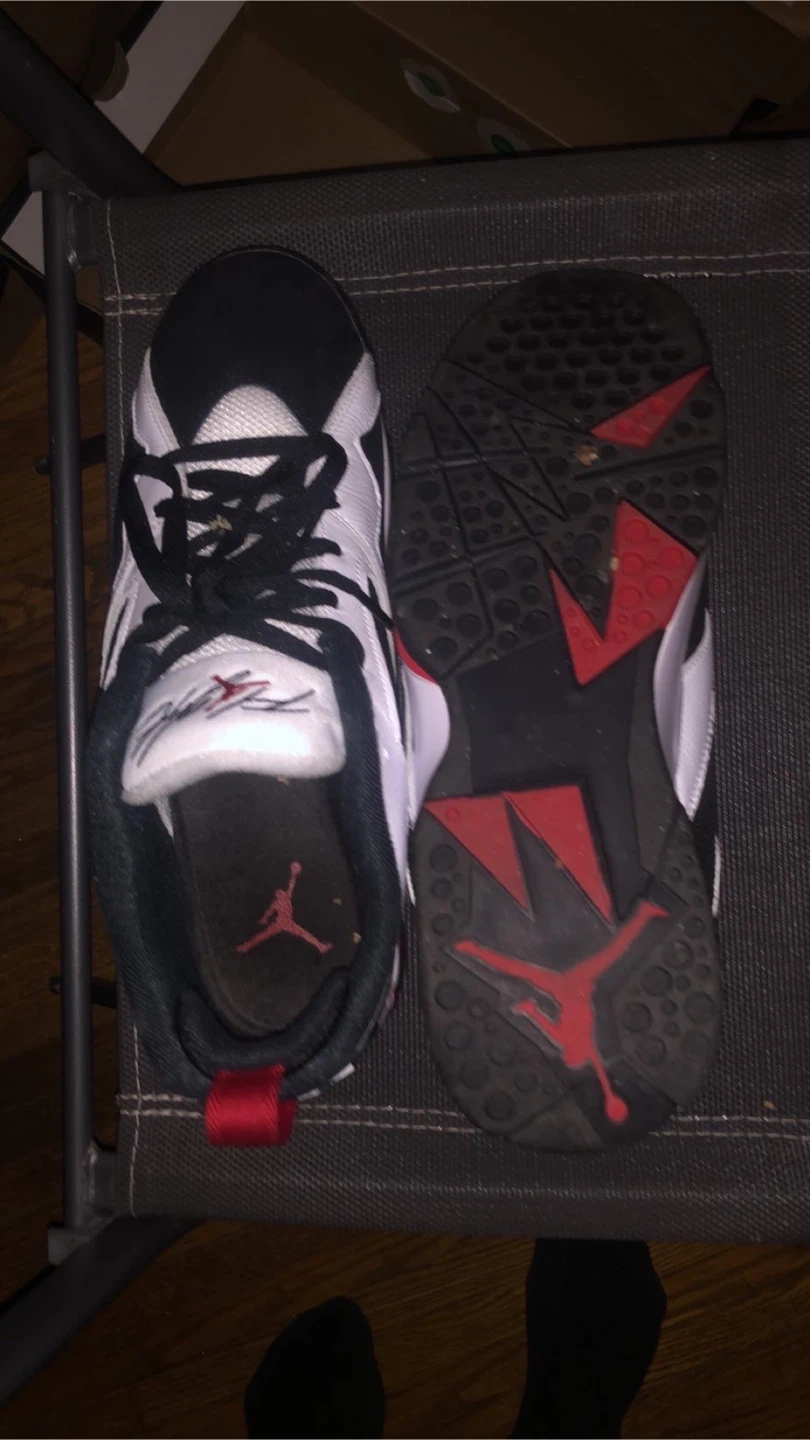 Nike Jordan MVP 92 White/Gym Red-Black Size 12 - photo 4
