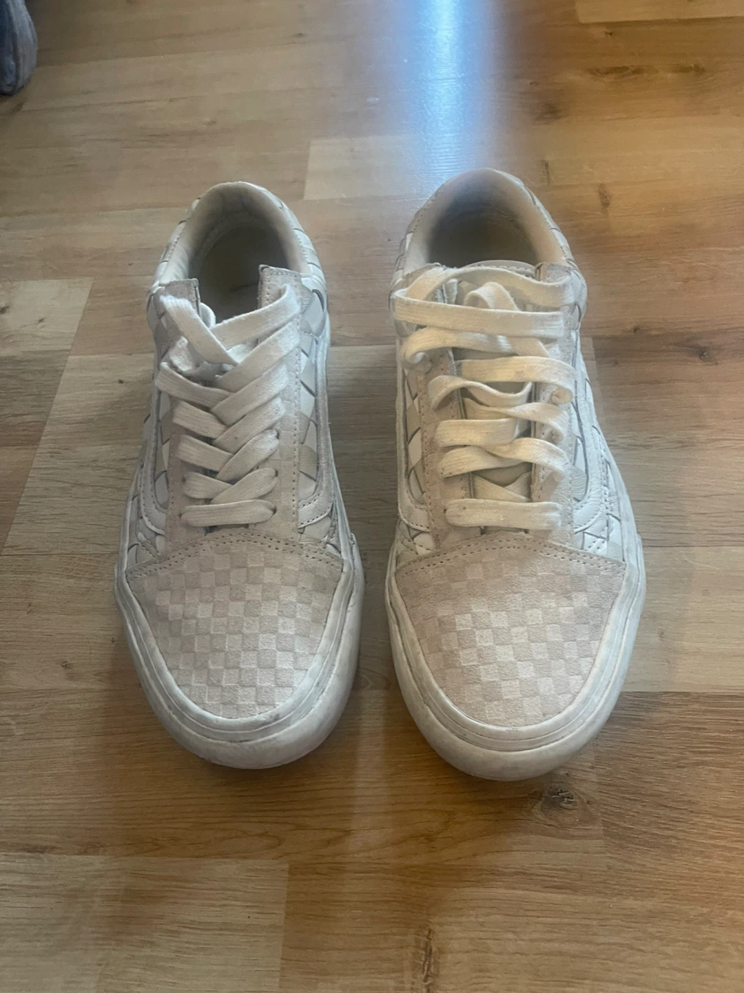 Vans Off The Wall Woven Checkered Sneakers - photo 2