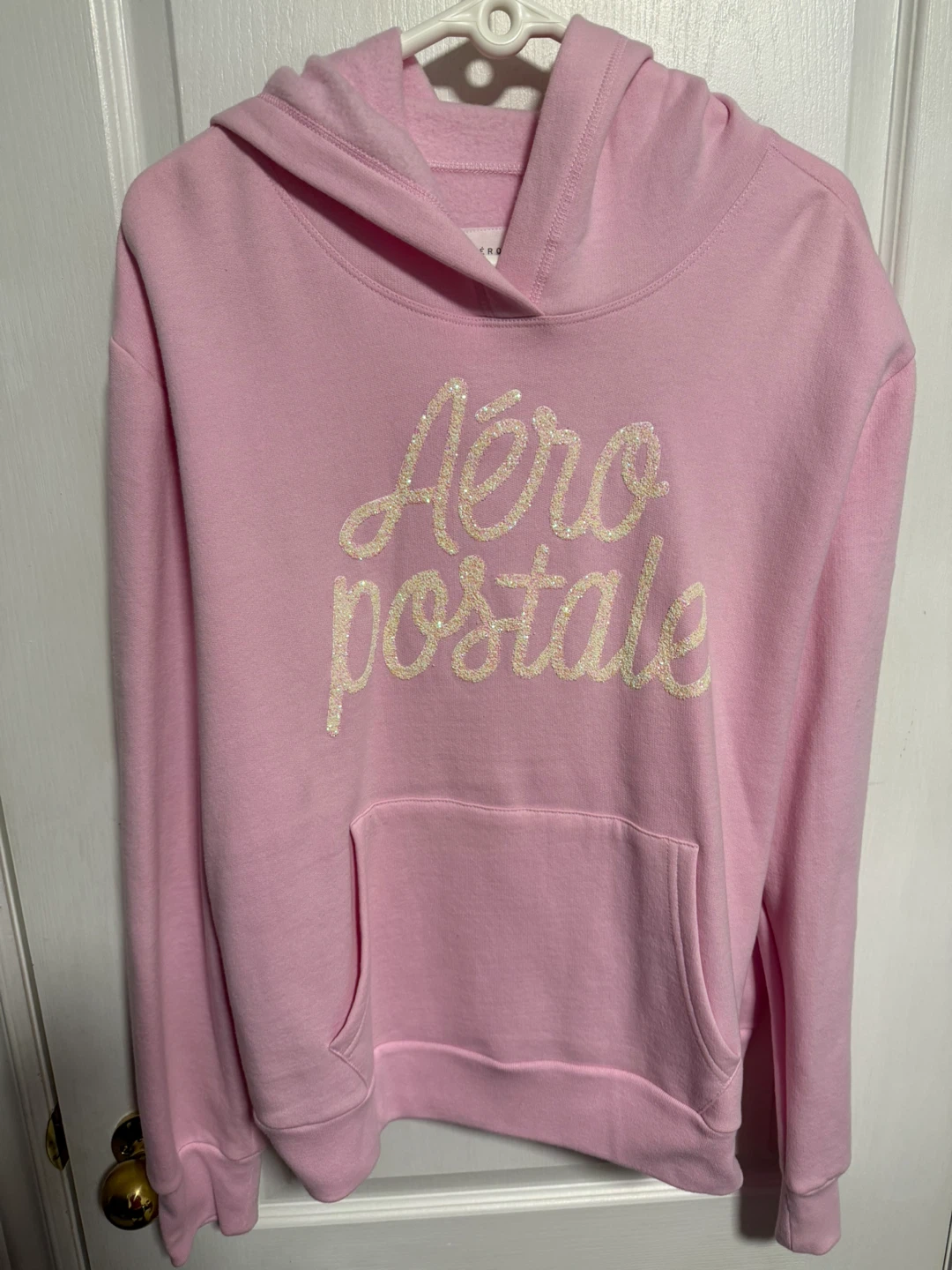 Y2K Aéropostale pink hoodie