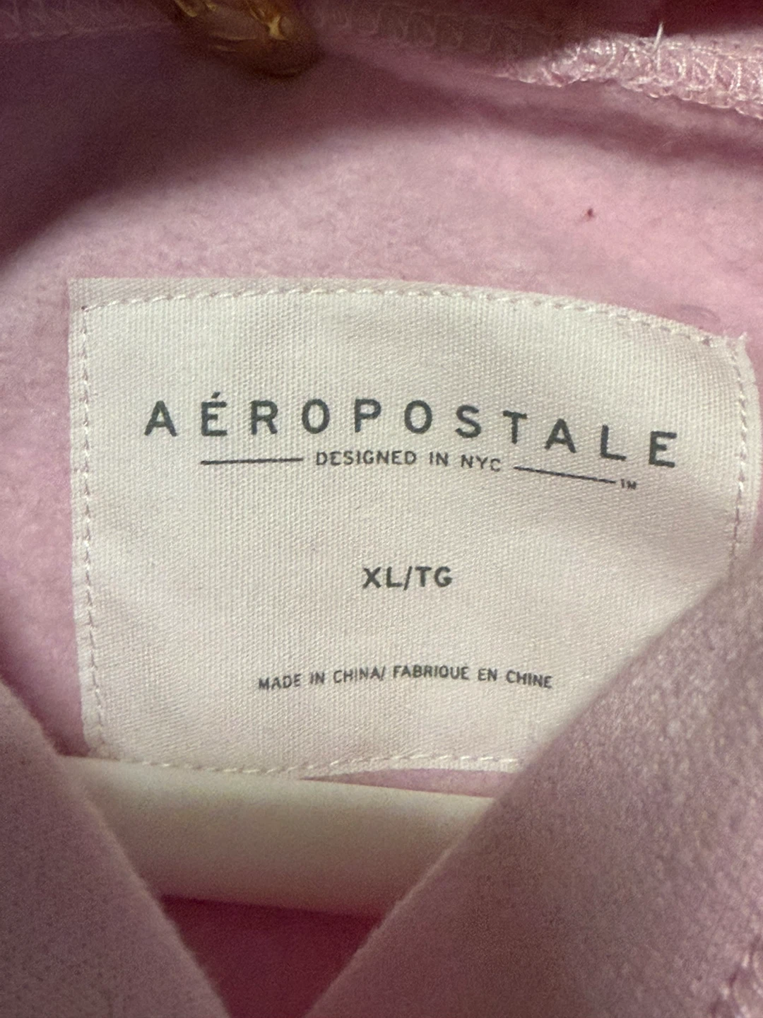 Y2K Aéropostale pink hoodie - photo 5
