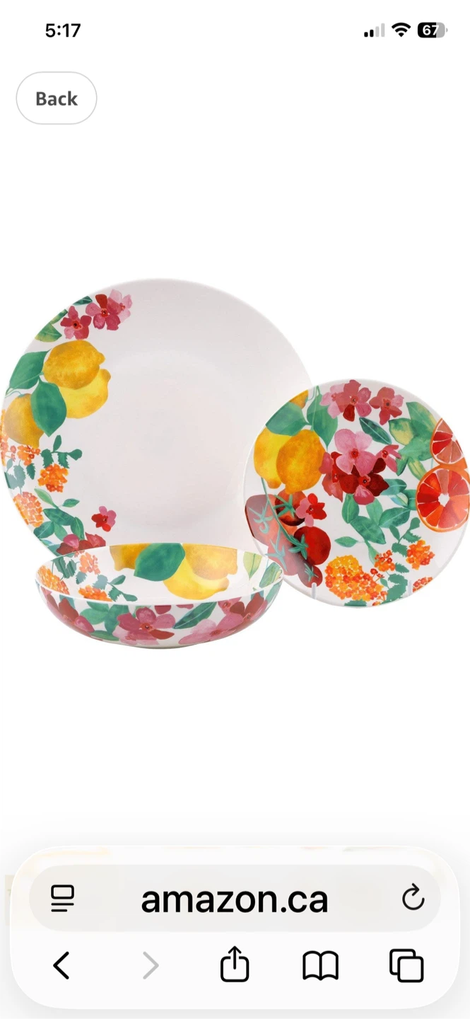 (Unused)Maxwell & Williams Capri 12-Piece Dinnerware Set - photo 3