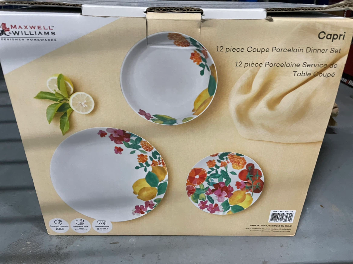 (Unused)Maxwell & Williams Capri 12-Piece Dinnerware Set - photo 5