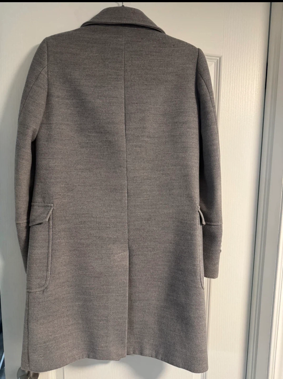Gianni Feraud Grey Wool-Blend Coat - US 6 - photo 2