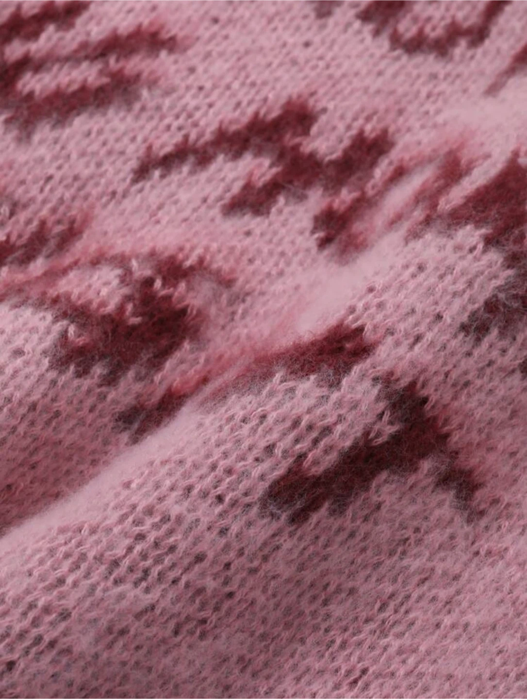 Pink Graphic Knit Sweater - photo 3