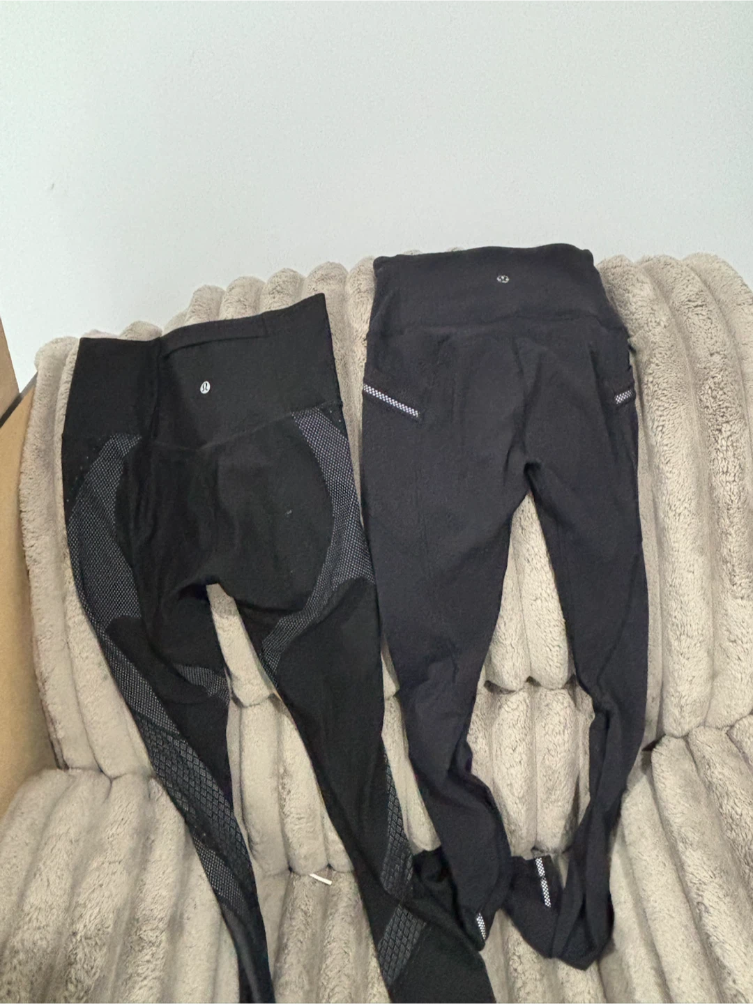 Two pairs of Lululemon leggings