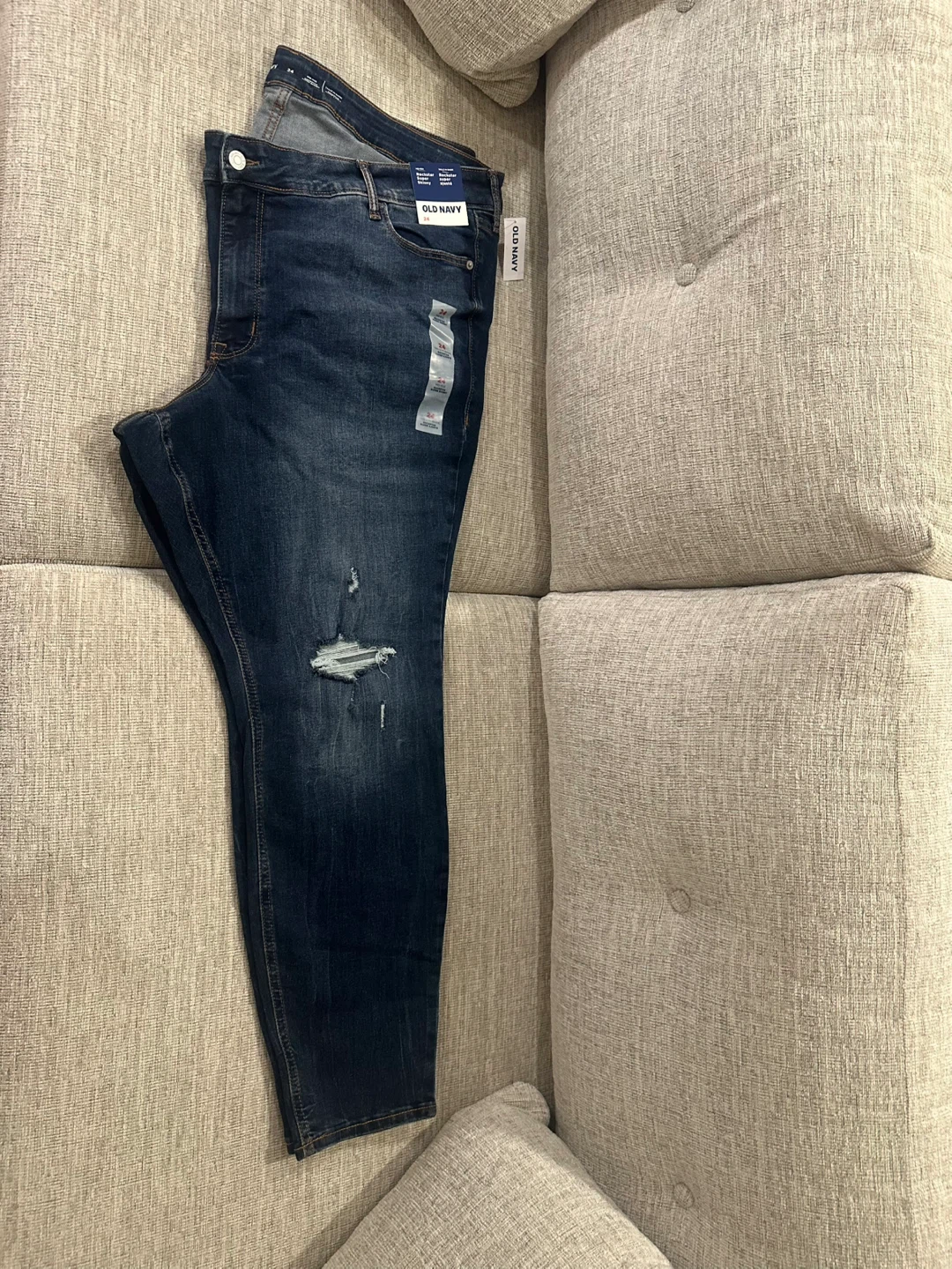 3 Pairs of Old Navy Rockstar Super Skinny Jeans Size 24 - photo 2