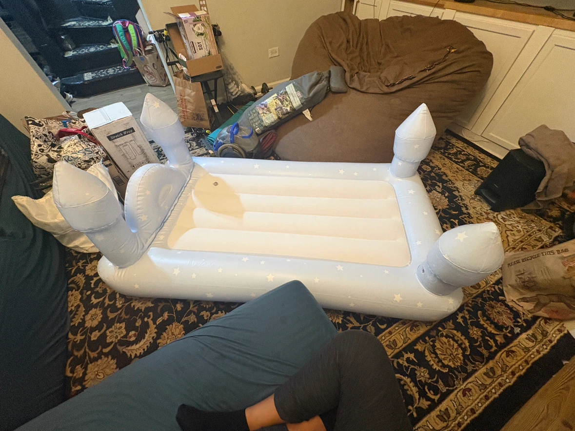 FUNBOY Inflatable Kids Castle Bed