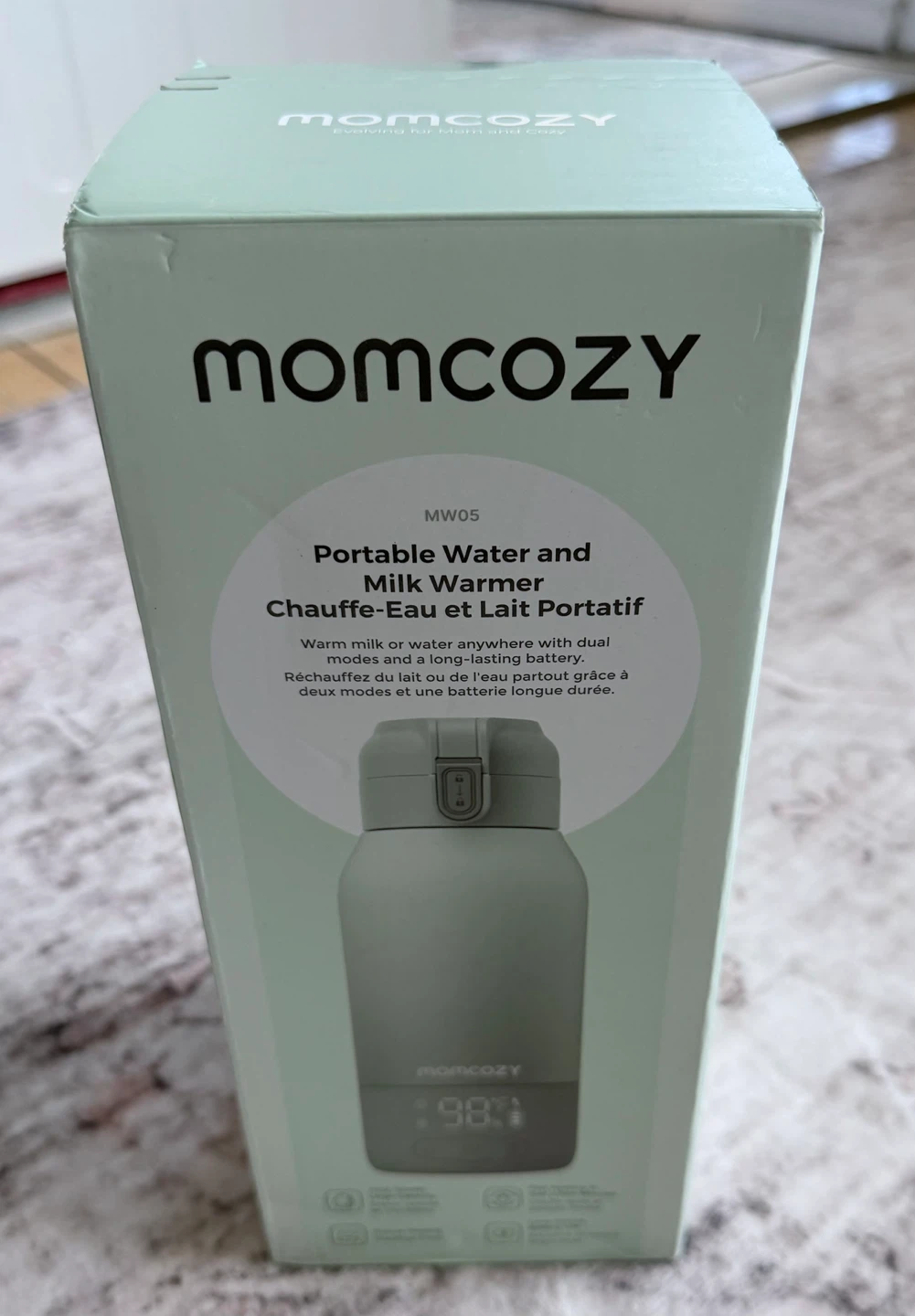 Momcozy Portable Sealed Box Bootle Warmer