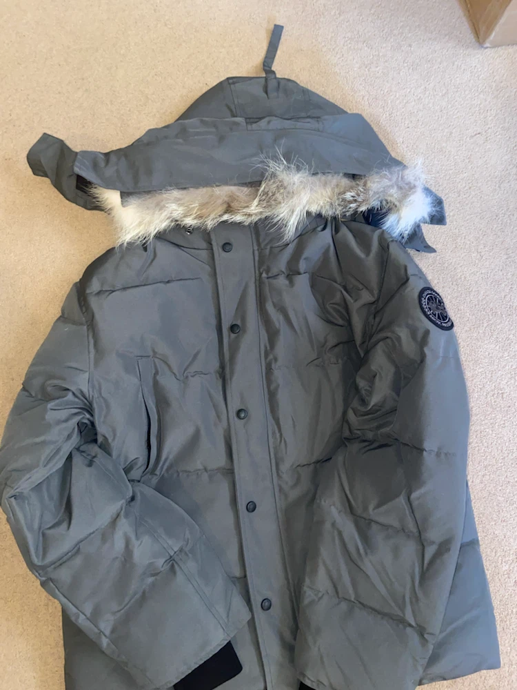 Graphite Canada Goose Men's Wyndham Parka (Fusion Fit)