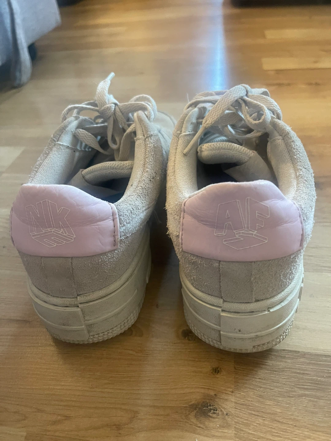 Nike Air Force 1 Pixel Suede Sneakers Size 8 - photo 3