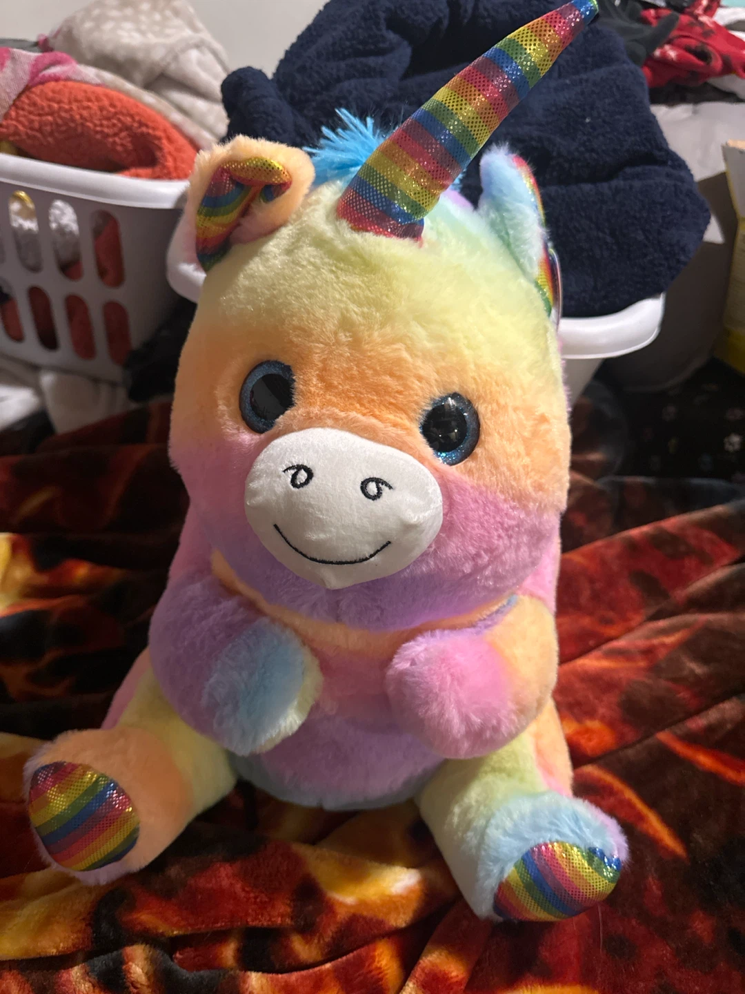 Rainbow Unicorn Plush Toy