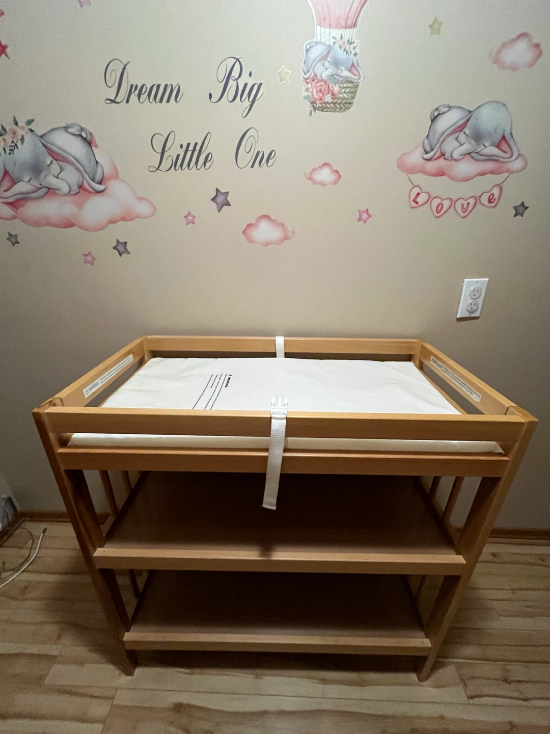 Wooden Baby Changing Table
