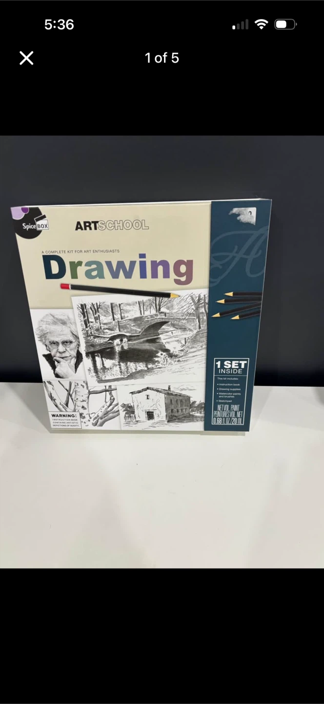 SpiceBox ArtSchool Drawing Kit