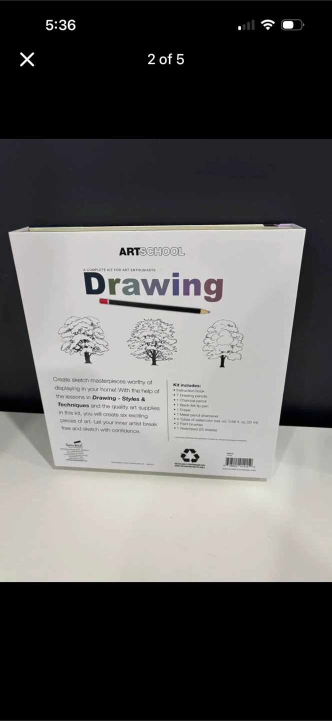 SpiceBox ArtSchool Drawing Kit - photo 2