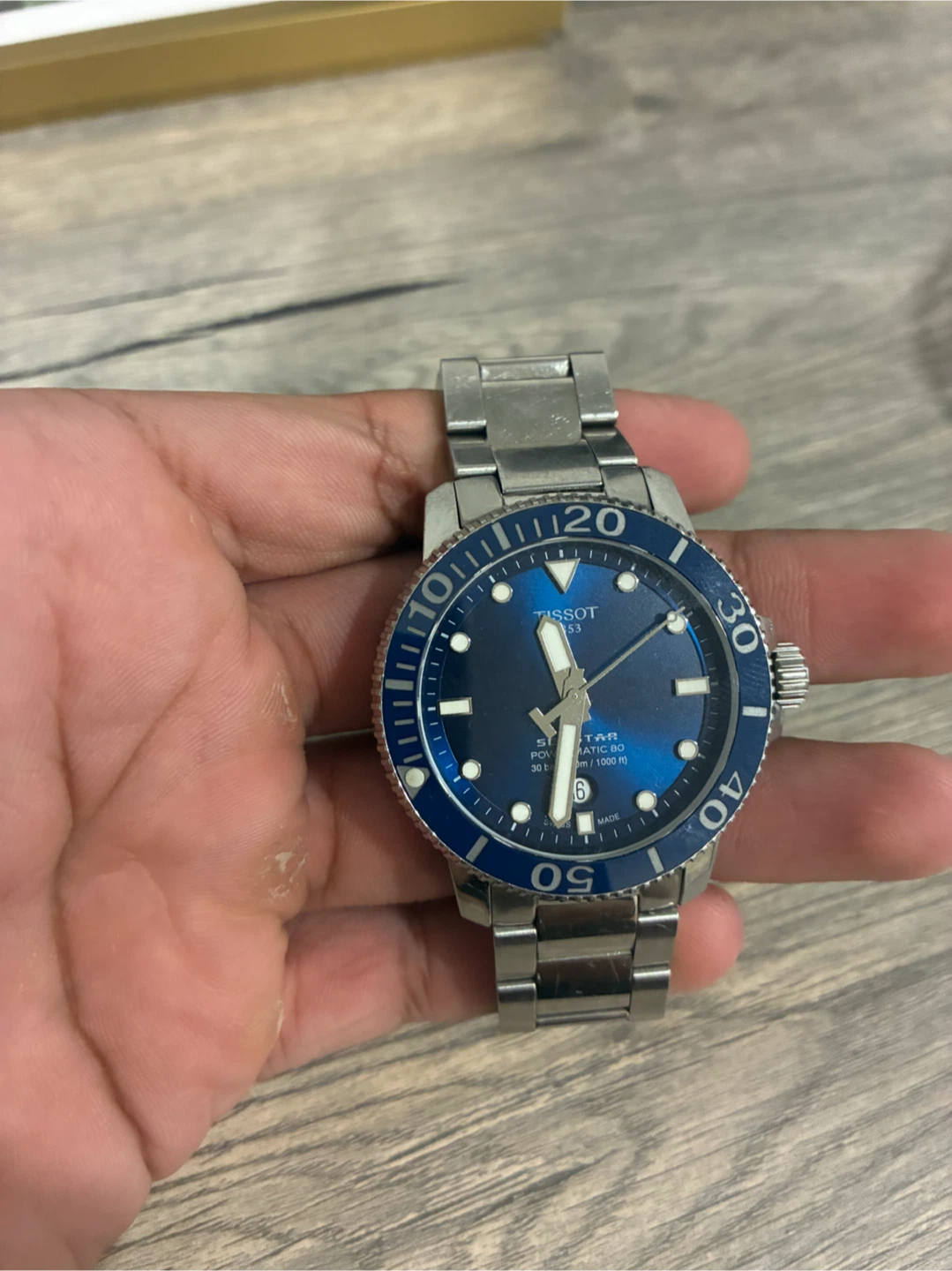 Tissot Seastar 1000 Powermatic 80 Watch - photo 2