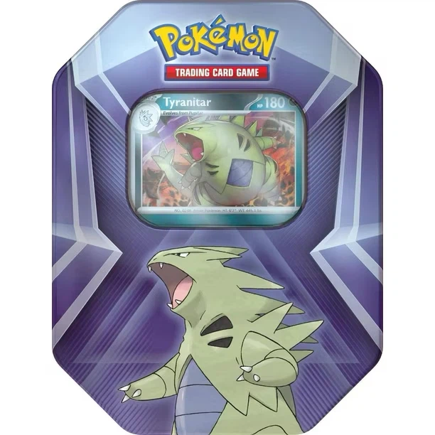 Empty Pokémon Trading Card Game Tins